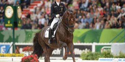 Aug 27 2014 Helen Langehanenberg from Germany riding Damon Hill NRW during the Dressage Grand P Aug. 27, 2014 - Helen Langehanenberg from Germany riding Damon Hill NRW, during the Dressage Grand Prix Special Individual Competition at the Alltech FEI World Equestrian Games 2014 held at the Stade d Ornano in Caen, Normandy, France. Wednesday, 27th August 2014. Photographer: Artur Widak / Nur Photo UK Charlotte DUJARDIN wins GOLD in the Dressage Grand Prix Special in AllTech FEI World equestrian Games 2014 PUBLICATIONxINxGERxSUIxAUTxONLY - ZUMAn23 Aug 27 2014 Helen Langehanenberg From Germany riding Damon Hill NRW during The Dressage Grand Prix Special Individual Competition AT The Alltech Fei World Equestrian Games 2014 Hero AT The Stade D Ornano in Caen Normandy France Wednesday 27th August 2014 Photographer Artur only Photo UK Charlotte Dujardin Wins Gold in The Dressage Grand Prix Special in Alltech Fei World Equestrian Games 2014 PUBLICATIONxINxGERxSUIxAUTxONLY