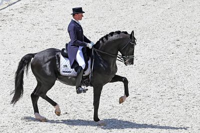 Totilas unter Alexander Matthias Rath GER gewinnt den MEGGLE Preis CHIO Aachen Weltfest des P Totilas unter Alexander Matthias Rath (GER) gewinnt den MEGGLE-Preis, , CHIO Aachen - Weltfest des Pferdesports 2014 (11.-20.7.2014): Dressur MEGGLE-Preis, Grand Prix Special CDIO EP_RRZ Totilas unter Matthias Alexander Rath im Jahr 2014.