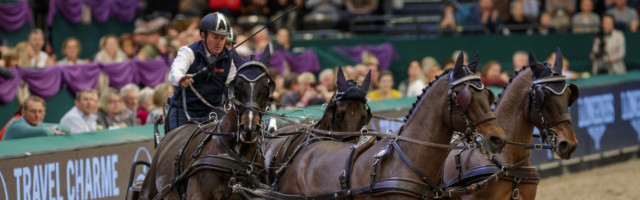 Leipzig - Partner Pferd 2020, EXELL Boyd (AUS), Bajnok, Barny 68 Demi, Orias, Rocket 123 Leipzig - Partner Pferd 2020 TR Leipzig - Partner Pferd 2020, EXELL Boyd AUS, Bajnok, Barny 68 Demi, Orias, Rocket 123 Leipzig - Partner Pferd 2020 TRAVEL CHARME Hotels & Resorts Trophy FEI Driving World Cup FEI World Cup Qualifikation der Vierspänner Zeithindernisfahren für Vierspänner, international 19. Januar 2020 - *** Leipzig Partner Horse 2020, EXELL Boyd AUS , Bajnok, Barny 68 Demi, Orias, Rocket 123 Leipzig Partner Horse 2020 TRAVEL CHARME Hotels Resorts Trophy FEI Driving World Cup FEI World Cup Qualification of the four-in-hand drivers Time obstacle driving for four-in-hand drivers, international 19 January 2020 