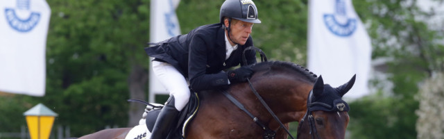 Mannheimer Maimarkt Turnier BAU // Mannheim , Reiten , Mannheimer Maimarkt Turnier , Die Badenia - Großer Preis der MVV , Marcus Ehning ( GER ) auf Stargold 