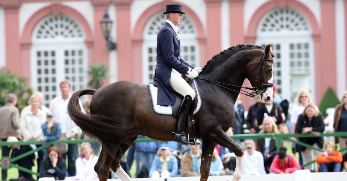 21.7. Bildnummer: 02890555 Datum: 27.05.2007 Copyright: imago/Rau Jan Brink (Schweden) auf Björsells Briar 899; Reiten, Reitsport, Dressur, Dressurreiten, Bjorsells, Bjoersells, Vdig, quer, Freisteller Pfingstturnier 2007, Wiesbaden Biebrich, Turnier, Grand Prix Special Wiesbaden Großer Preis von Wiesbaden Pferdesport Herren Einzel Einzelbild Aktion Personen Tiere 