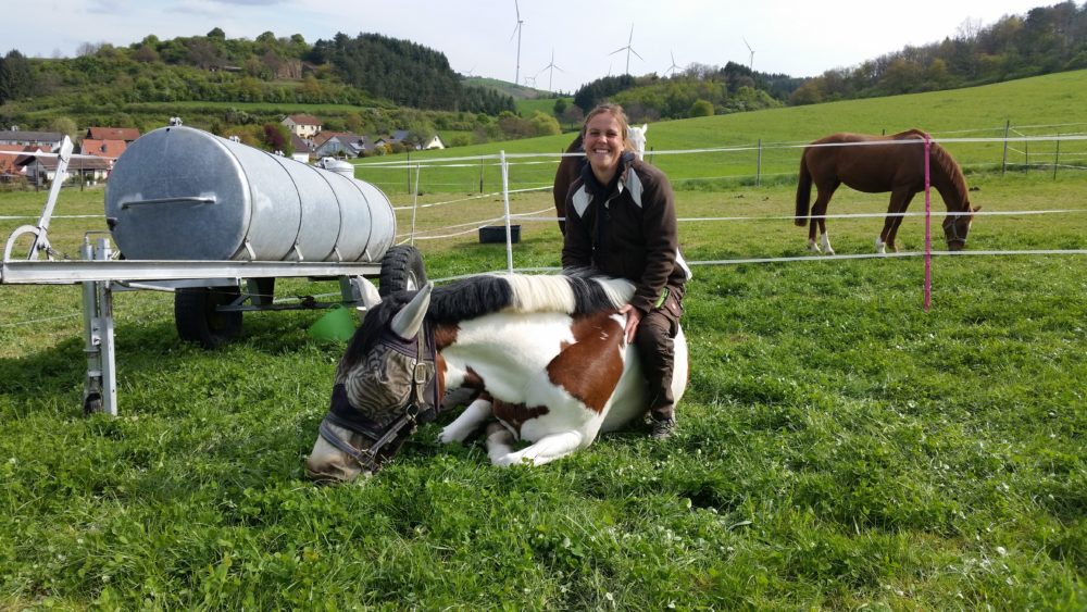 Im Liegen frisst sichs besser